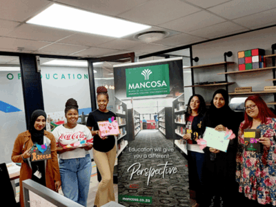 Creative Card-Making Class for MANCOSA School of Education Students – Durban