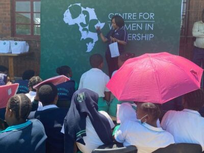 MANCOSA supports KZN high school with donation of sanitary wear packs