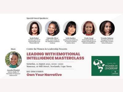 MANCOSA celebrates Women’s month with a masterclass – “Leading with emotional intelligence”