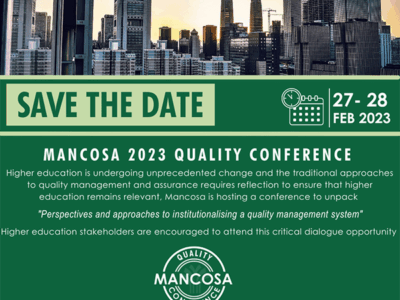 MANCOSA presents the 2023 Quality Conference