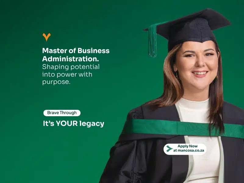 MANCOSA Your MBA Choices 2026